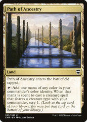 Caminho da Ascendência / Path of Ancestry - Magic: The Gathering - MoxLand
