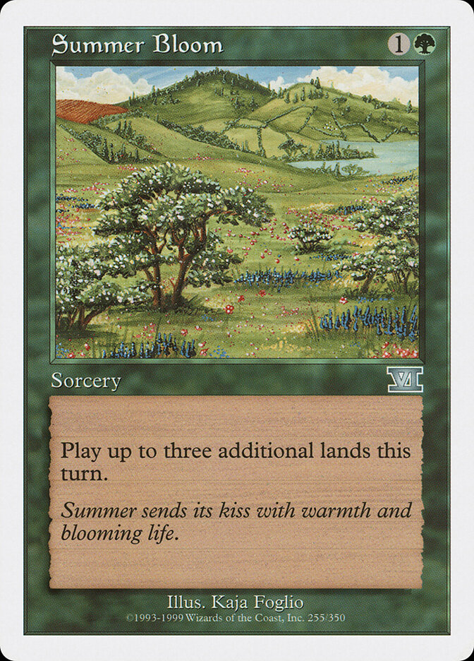 Floração Estival / Summer Bloom - Magic: The Gathering - MoxLand