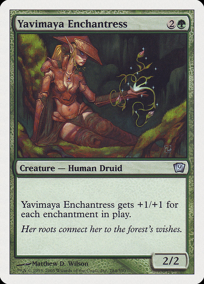 Encantadora de Yavimaya / Yavimaya Enchantress - Magic: The Gathering - MoxLand