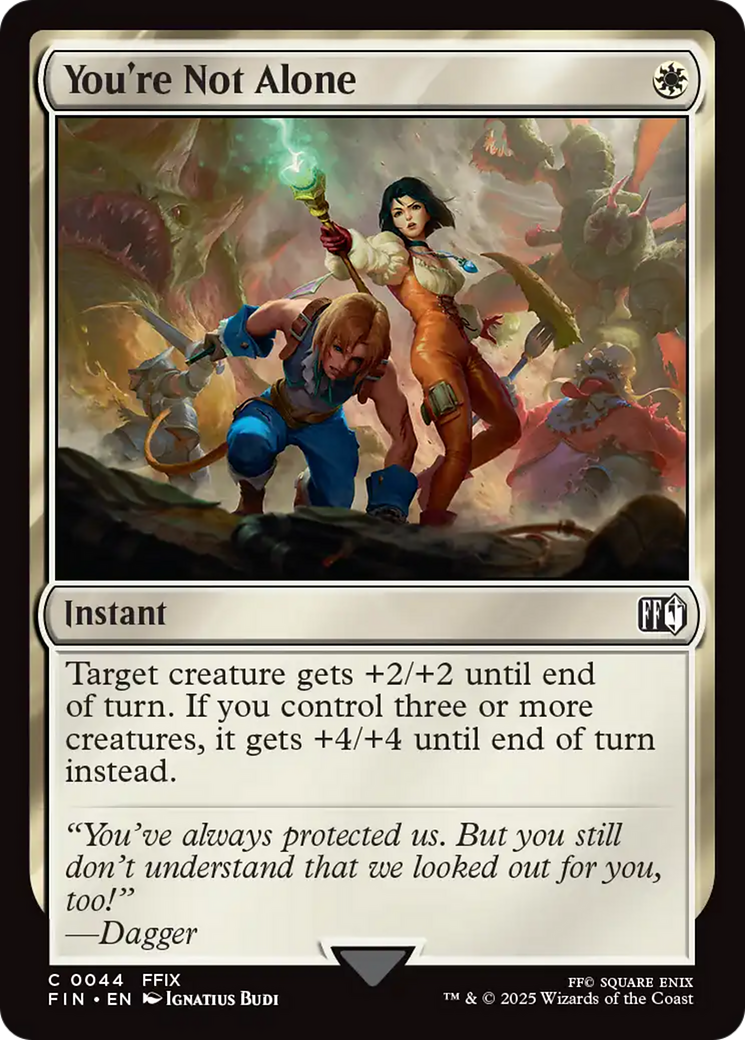 Você Não Está Só / You're Not Alone - Magic: The Gathering - MoxLand