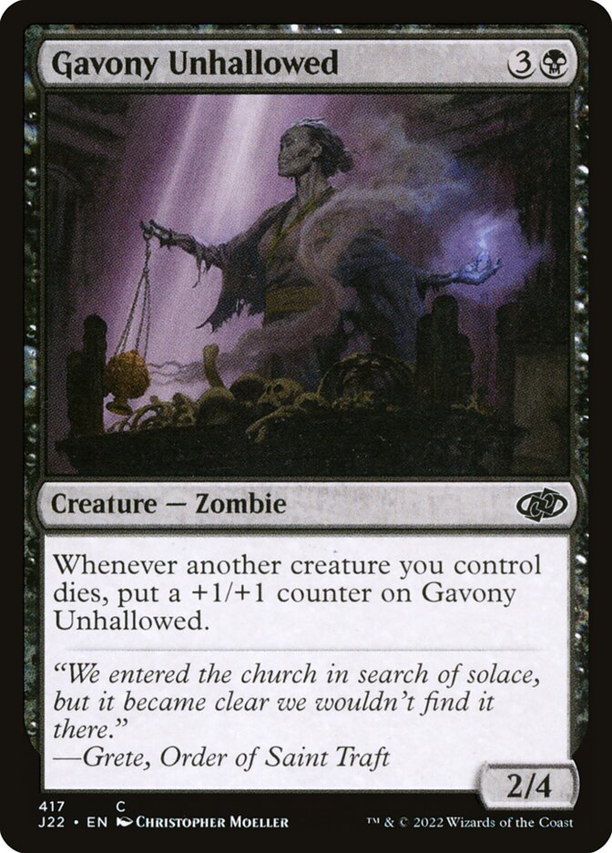 Maldita de Gavony / Gavony Unhallowed - Magic: The Gathering - MoxLand