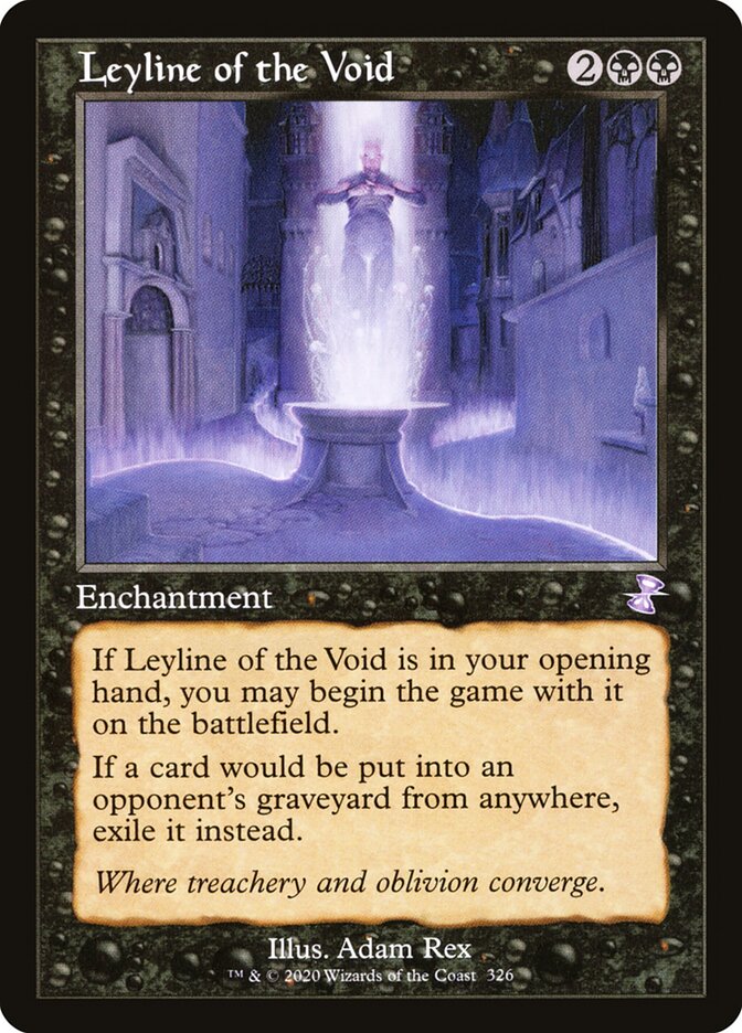 Linha de Força do Vácuo / Leyline of the Void - Magic: The Gathering - MoxLand