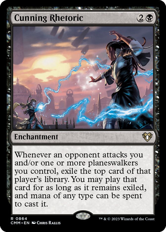 Retórica Sagaz / Cunning Rhetoric - Magic: The Gathering - MoxLand
