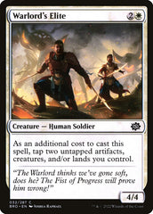 Elite do Senhor da Guerra / Warlord's Elite - Magic: The Gathering - MoxLand
