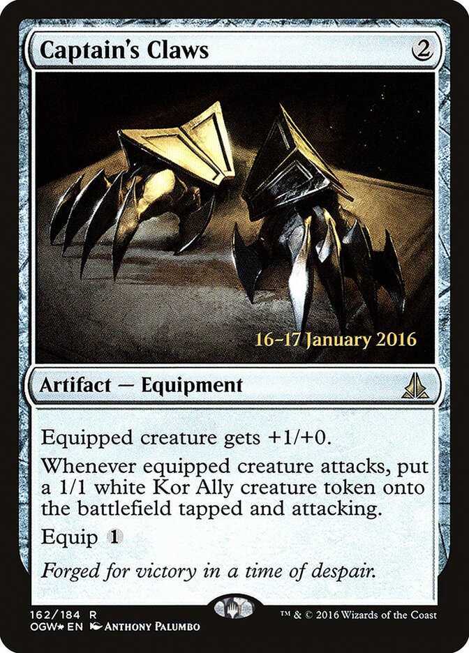 Garras do Capitão / Captain's Claws - Magic: The Gathering - MoxLand
