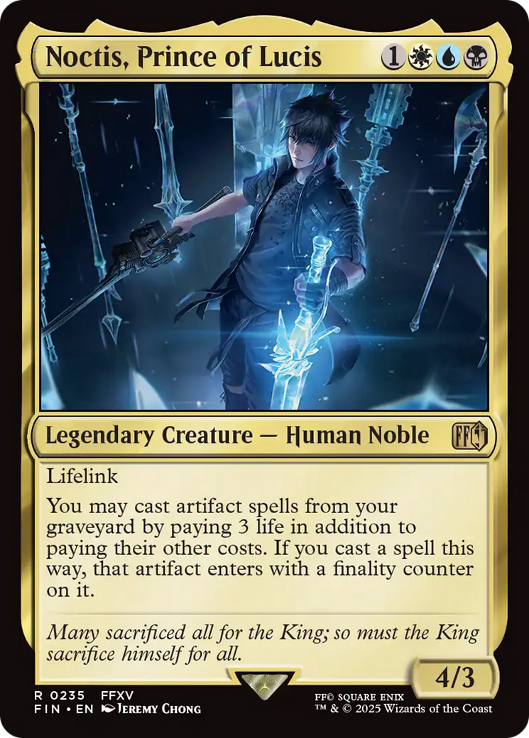 Noctis, Príncipe de Lucis / Noctis, Prince of Lucis - Magic: The Gathering - MoxLand