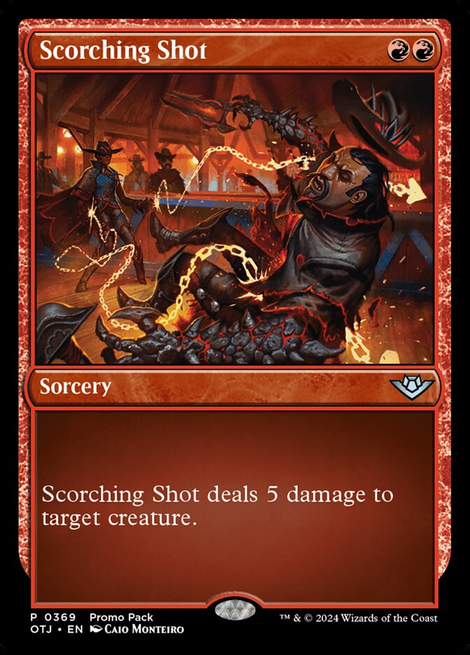 Tiro Calcinante / Scorching Shot - Magic: The Gathering - MoxLand