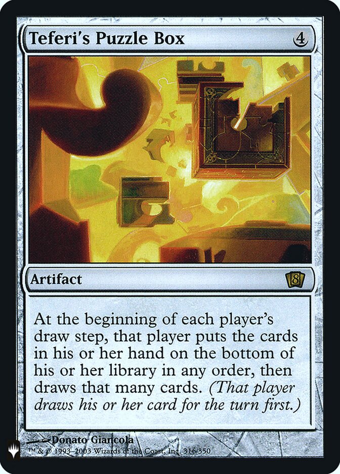 Quebra-cabeças de Teferi / Teferi's Puzzle Box - Magic: The Gathering - MoxLand