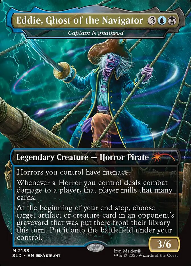 Capitão N'ghathrod / Captain N'ghathrod - Magic: The Gathering - MoxLand