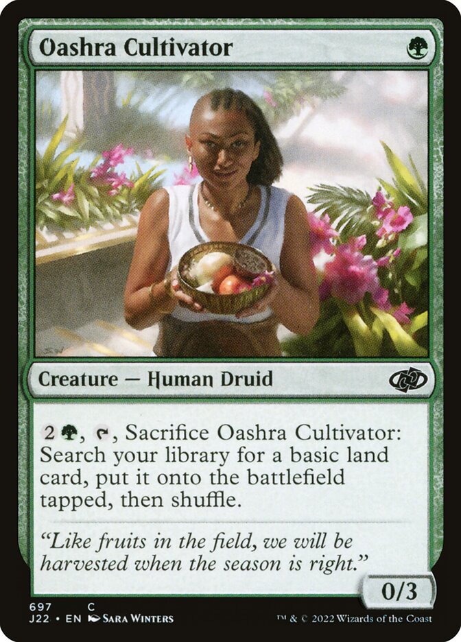 Cultivadora de Oashra / Oashra Cultivator - Magic: The Gathering - MoxLand