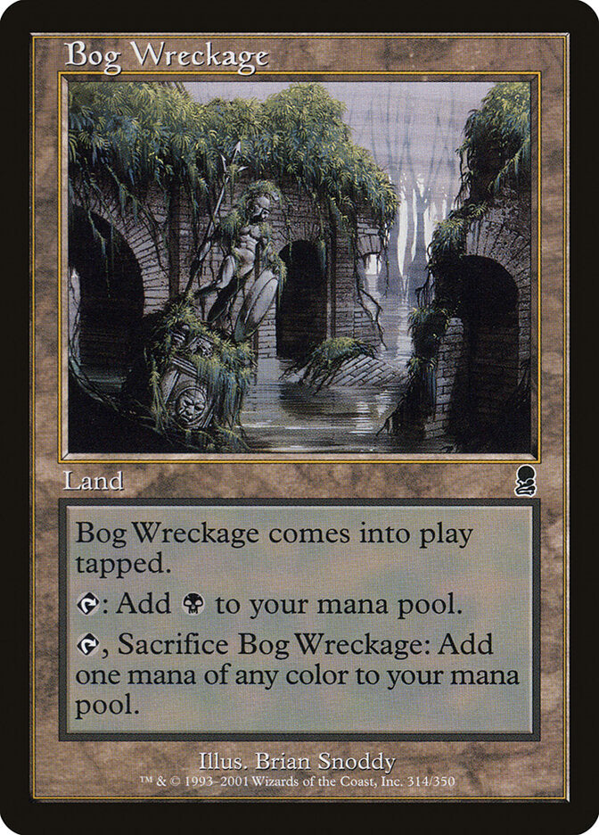 Destroços no Pântano / Bog Wreckage - Magic: The Gathering - MoxLand