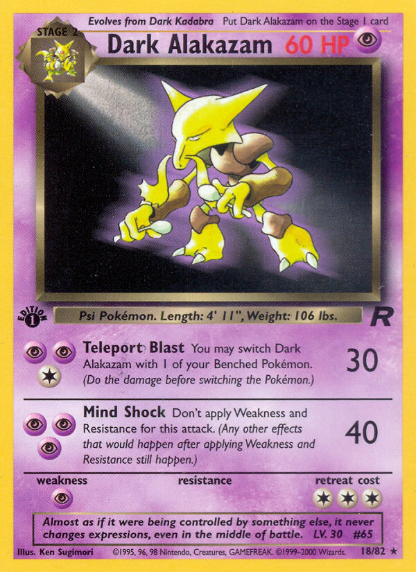 Dark Alakazam - MoxLand - MoxLand