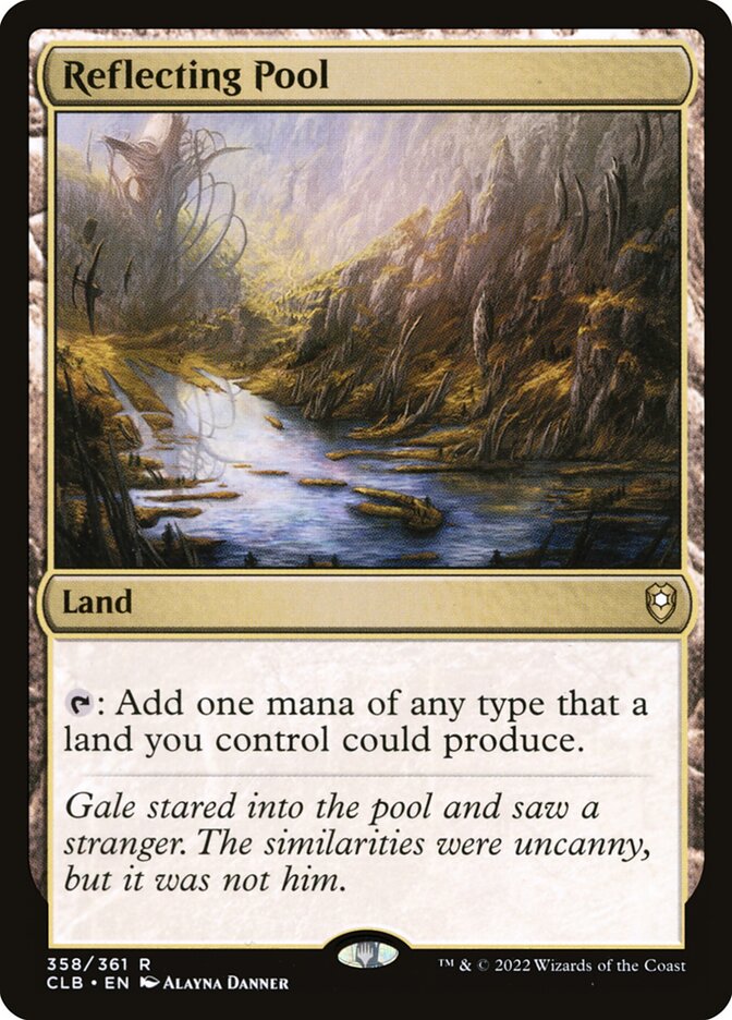 Lagoa Espelhada / Reflecting Pool - Magic: The Gathering - MoxLand