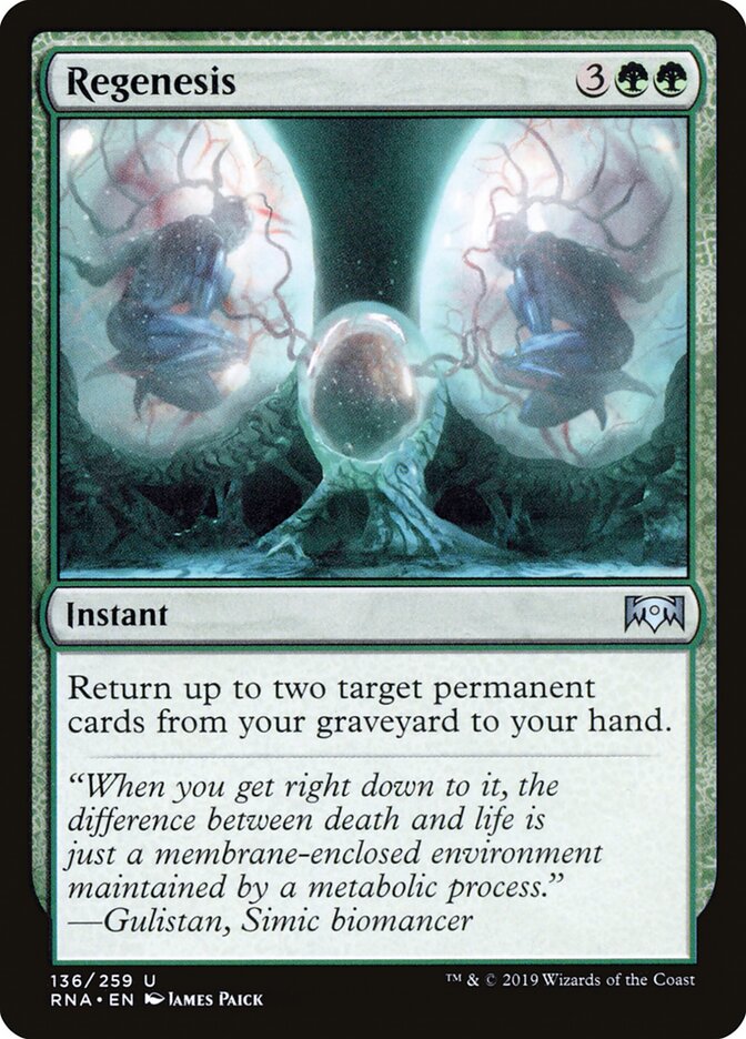 Regênese / Regenesis - Magic: The Gathering - MoxLand