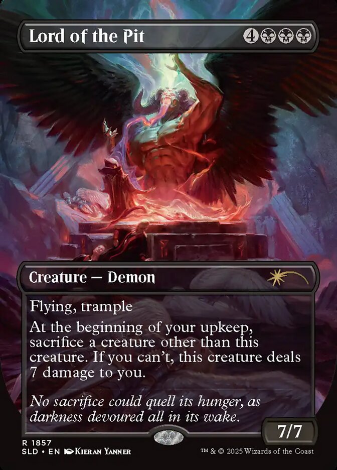Senhor das Profundezas / Lord of the Pit - Magic: The Gathering - MoxLand