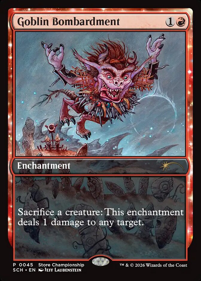 Bombardeio Goblin / Goblin Bombardment - Magic: The Gathering - MoxLand