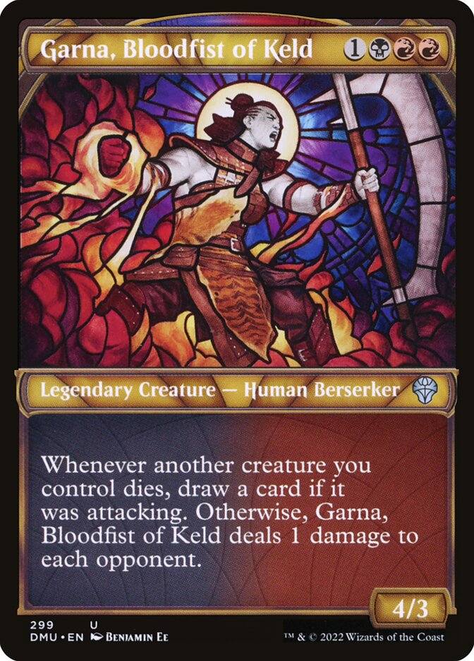 Garna, Punho Sangrento de Keld / Garna, Bloodfist of Keld - Magic: The Gathering - MoxLand