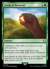 Sementes da Renovação / Seeds of Renewal - Magic: The Gathering - MoxLand