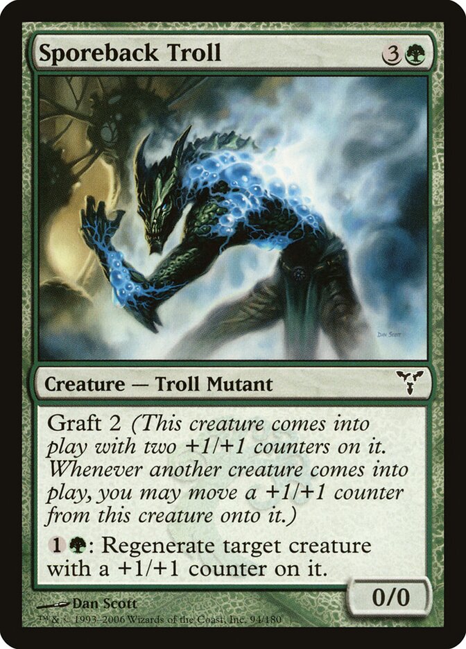 Troll Dorso de Esporas / Sporeback Troll - Magic: The Gathering - MoxLand