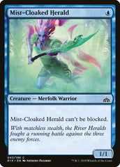 Arauta do Manto de Bruma / Mist-Cloaked Herald - Magic: The Gathering - MoxLand
