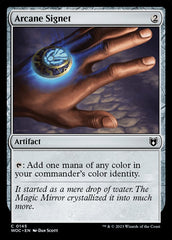 Sinete Arcano / Arcane Signet - Magic: The Gathering - MoxLand
