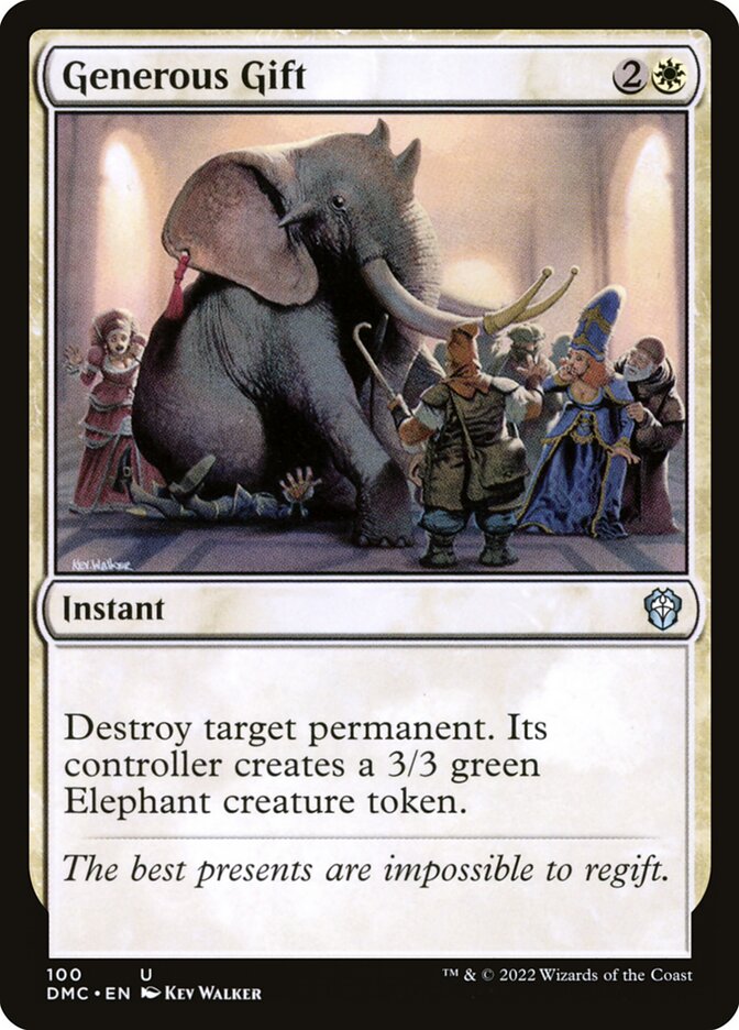Presente Generoso / Generous Gift - Magic: The Gathering - MoxLand