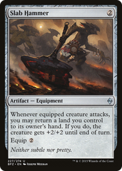 Martelo de Pedregulho / Slab Hammer - Magic: The Gathering - MoxLand