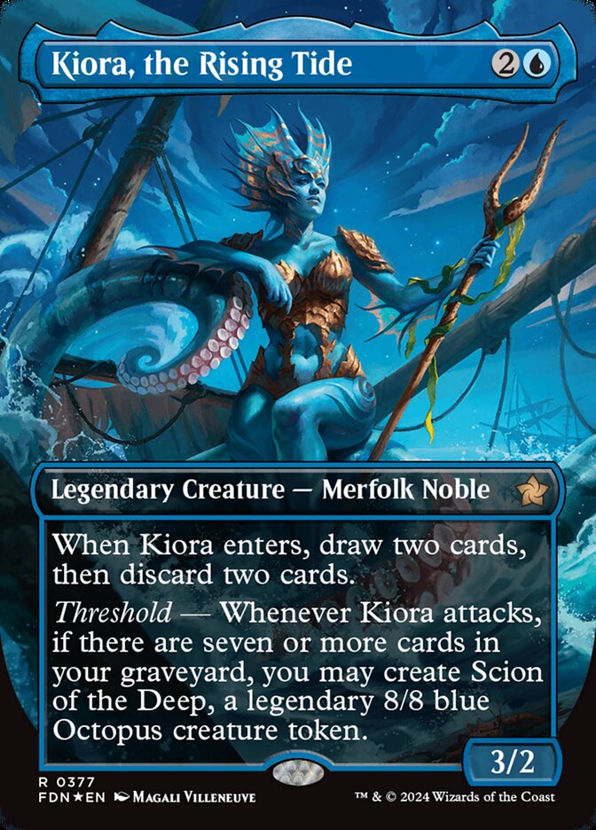 Kiora, a Maré Crescente / Kiora, the Rising Tide - Magic: The Gathering - MoxLand