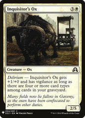 Boi do Inquisidor / Inquisitor's Ox - Magic: The Gathering - MoxLand