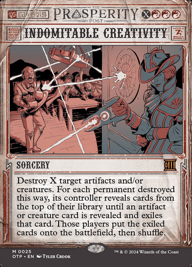 Criatividade Indômita / Indomitable Creativity - Magic: The Gathering - MoxLand