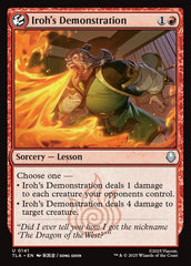 Demonstração de Iroh / Iroh's Demonstration - Magic: The Gathering - MoxLand
