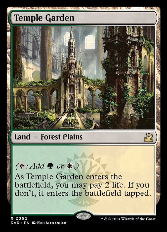 Jardim do Templo / Temple Garden - Magic: The Gathering - MoxLand