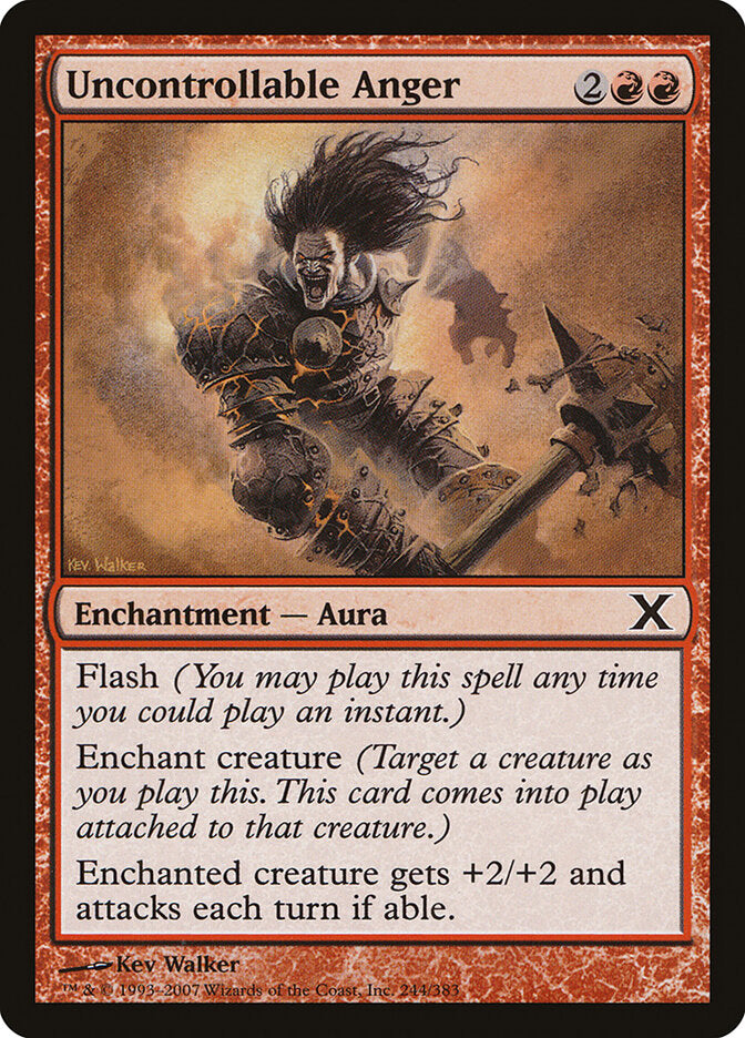 Ira Incontrolável / Uncontrollable Anger - Magic: The Gathering - MoxLand