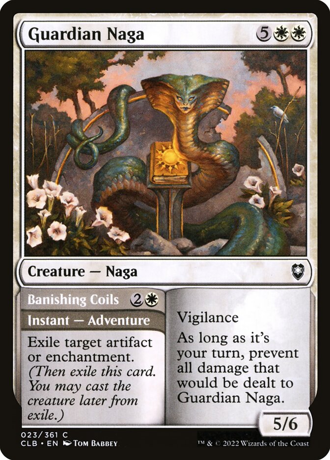 Naga Anciã / Guardian Naga - Magic: The Gathering - MoxLand