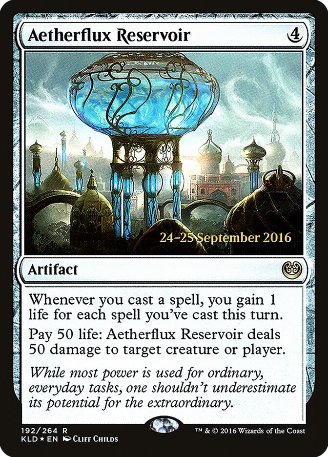 Reservatório do Fluxo de Éter / Aetherflux Reservoir - Magic: The Gathering - MoxLand