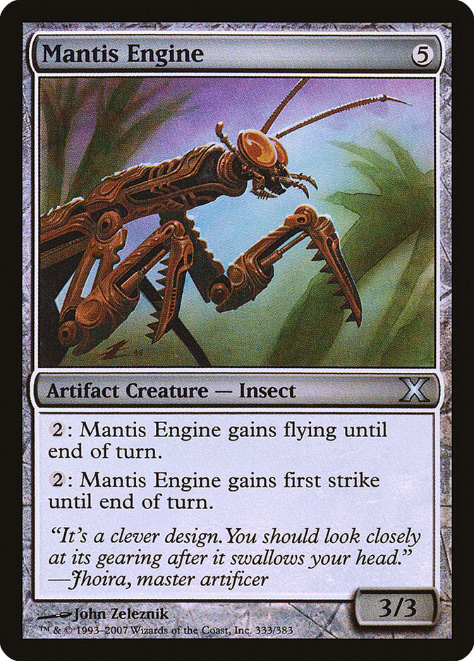 Mantídeo Mecânico / Mantis Engine - Magic: The Gathering - MoxLand