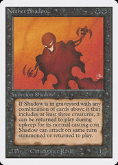 Vulto Ínfero / Nether Shadow - Magic: The Gathering - MoxLand