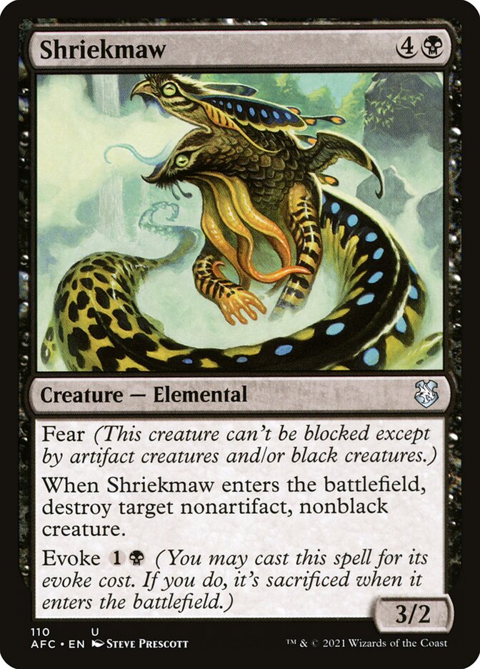 Bocarra Ululante / Shriekmaw - Magic: The Gathering - MoxLand
