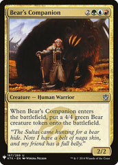 Companheiro do Urso / Bear's Companion - Magic: The Gathering - MoxLand