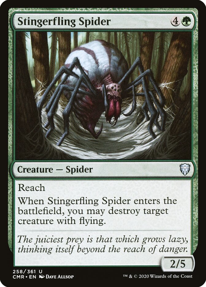 Aranha Lança-ferrão / Stingerfling Spider - Magic: The Gathering - MoxLand
