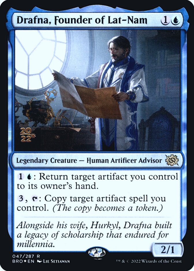 Drafna, Fundador de Lat-Nam / Drafna, Founder of Lat-Nam - Magic: The Gathering - MoxLand