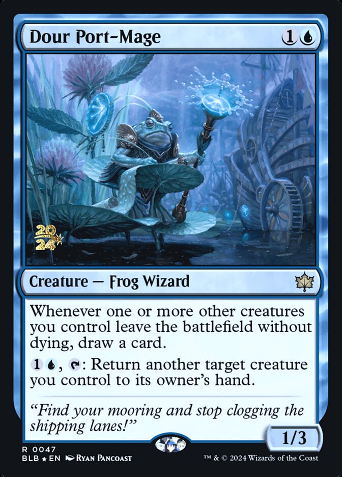 Dour Port-Mage - Magic: The Gathering - MoxLand