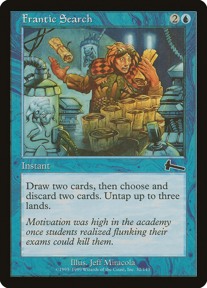 Busca Frenética / Frantic Search - Magic: The Gathering - MoxLand