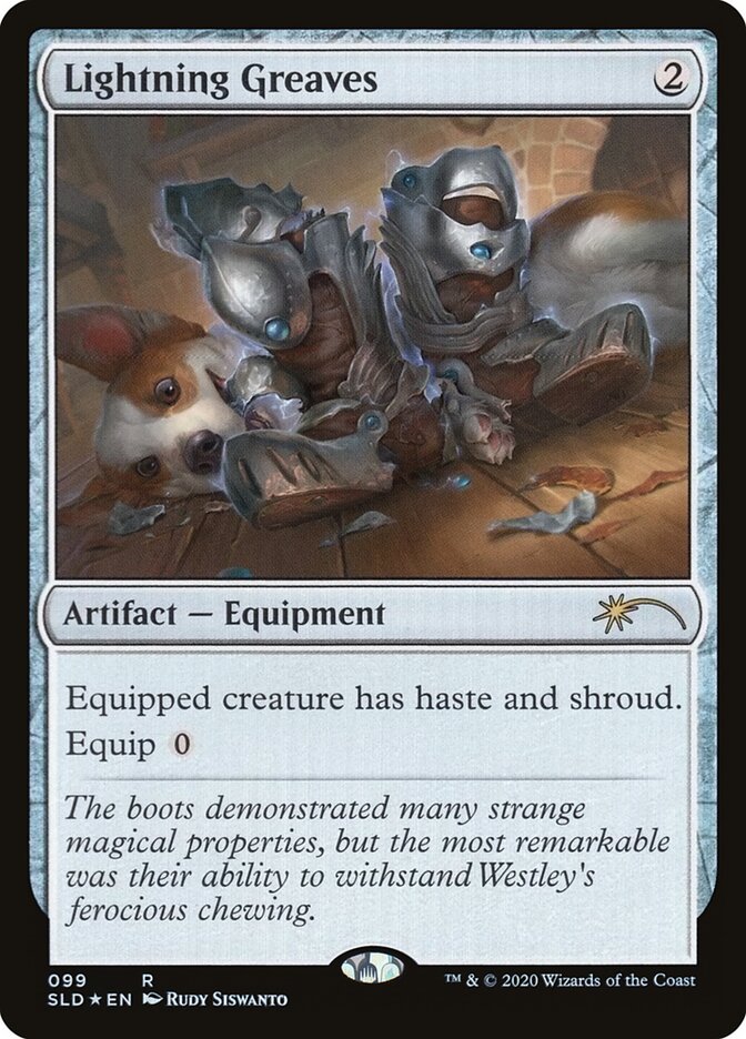Grevas Faiscantes / Lightning Greaves - Magic: The Gathering - MoxLand
