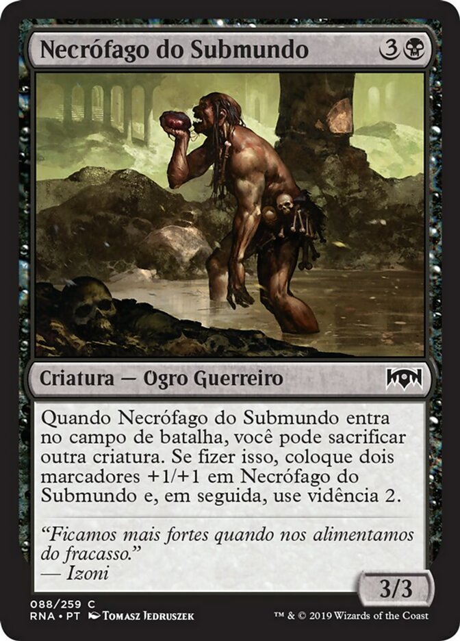 Necrófago do Submundo / Undercity Scavenger - Magic: The Gathering - MoxLand