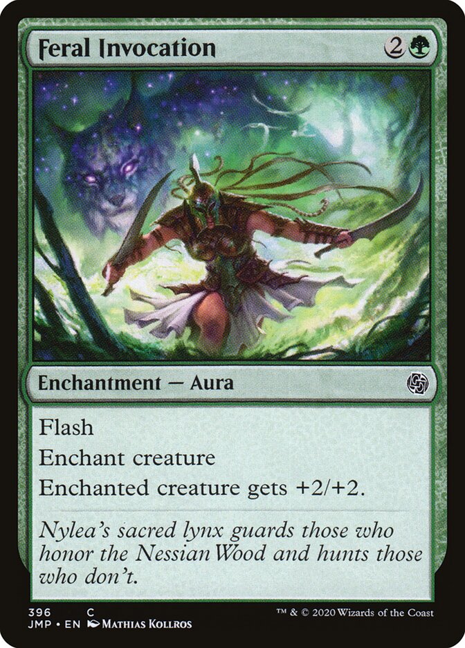 Invocação Feral / Feral Invocation - Magic: The Gathering - MoxLand
