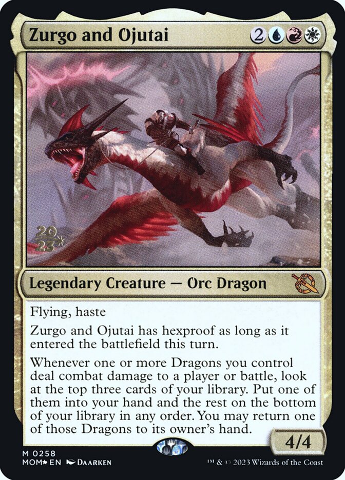 Zurgo e Ojutai / Zurgo and Ojutai - Magic: The Gathering - MoxLand