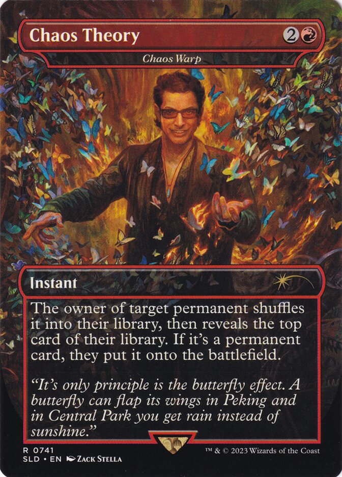 Distorção Caótica / Chaos Warp - Magic: The Gathering - MoxLand