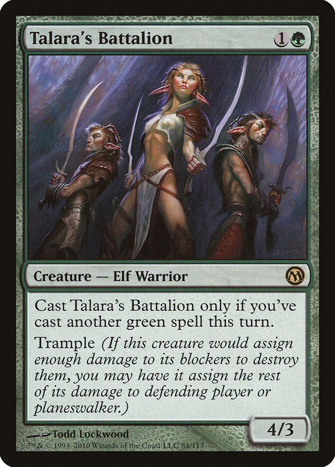 Batalhão de Talara / Talara's Battalion - Magic: The Gathering - MoxLand