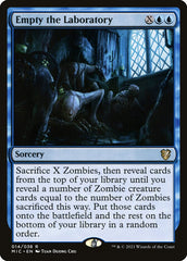 Esvaziar o Laboratório / Empty the Laboratory - Magic: The Gathering - MoxLand